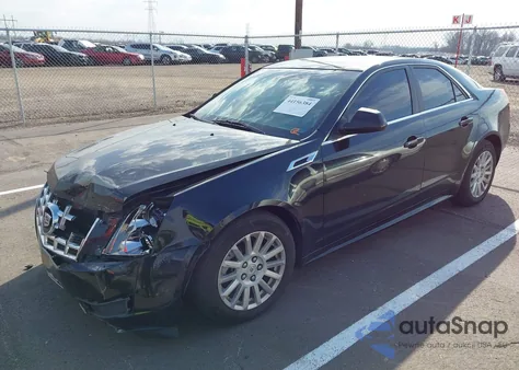 2012 Cadillac Cts Luxury z USA, uszkodzony, nr VIN 1G6DG5E55C0135593